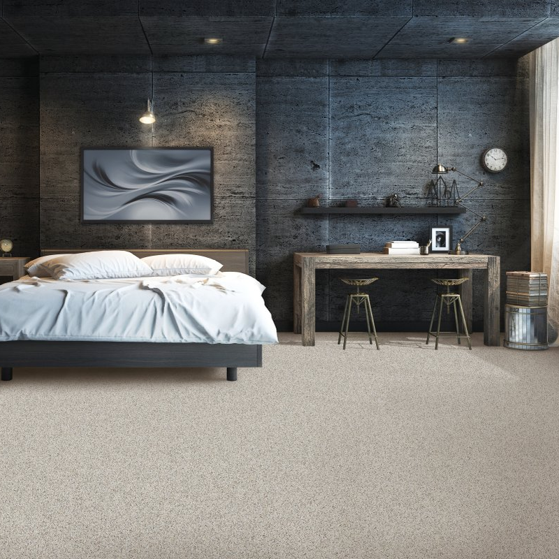 Carpets Galore and Flooring providing stain-resistant pet proof carpet in Grafton, WI area - Natural Structure I-Leather Suede